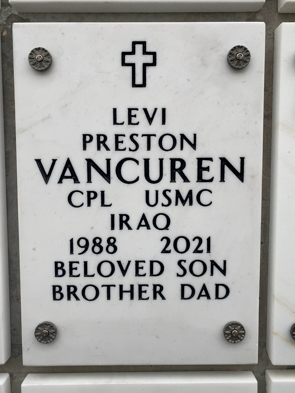 Levi Preston Vancuren