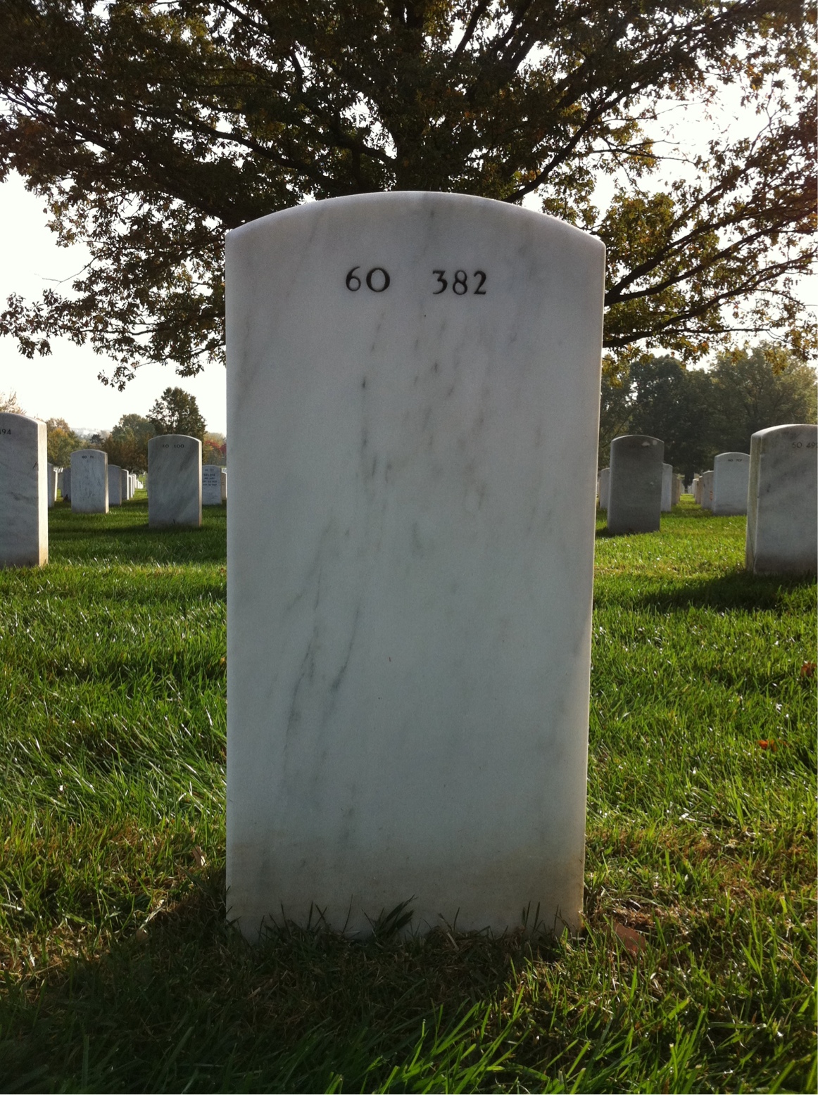 Back of headstone — Thomas Reynolds