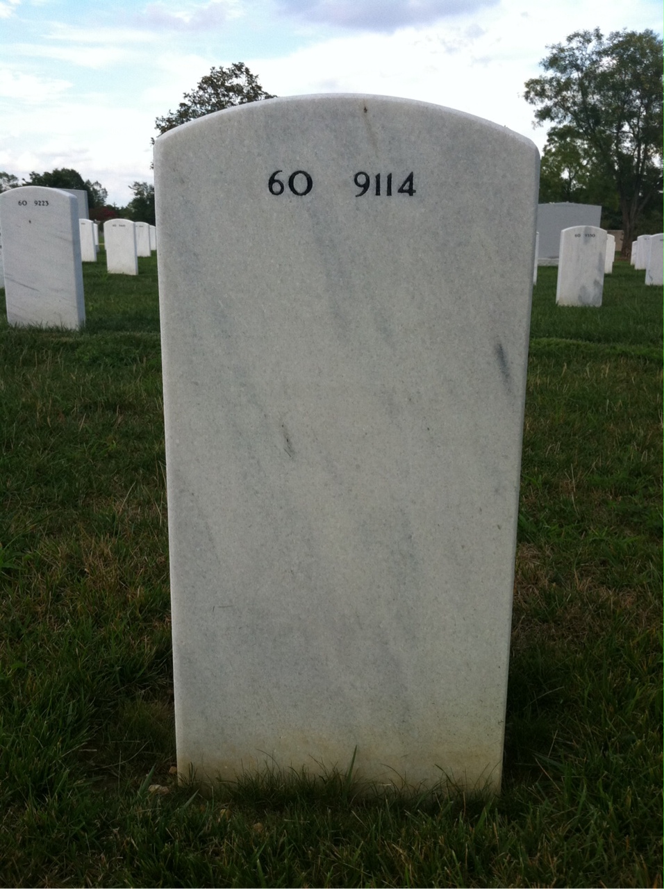 Back of headstone — William Smith