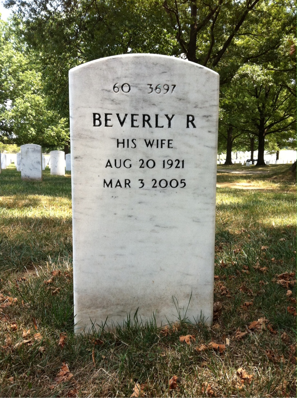 Back of headstone — Max Machnicke