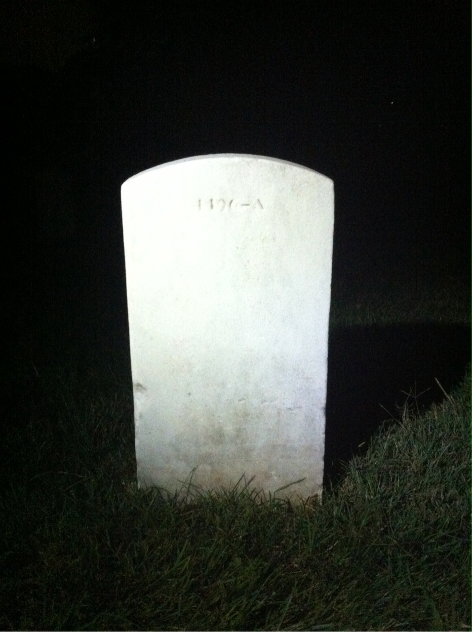 Back of headstone — Charles Austen