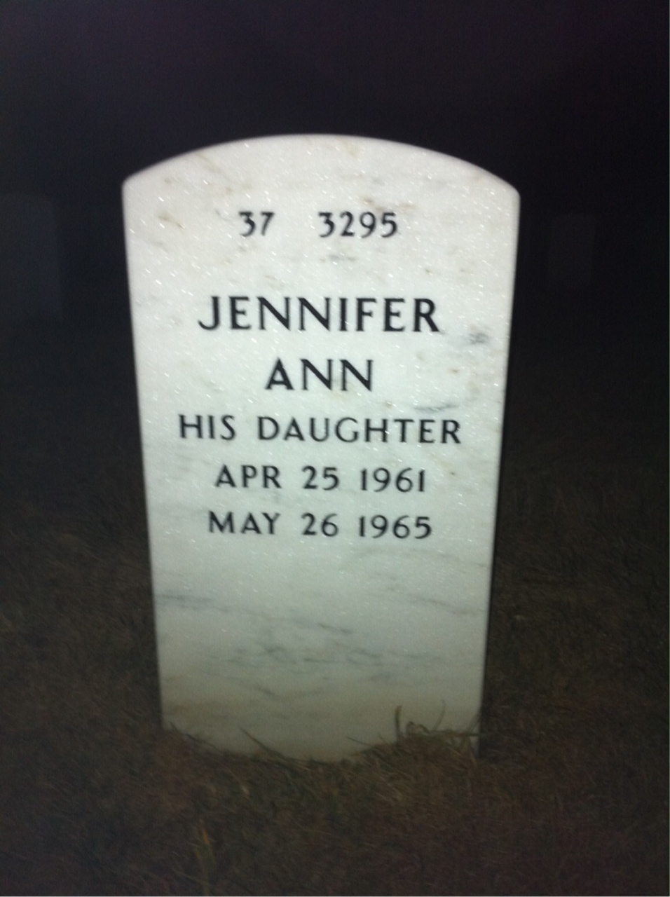 Back of headstone — Manuel Garcia