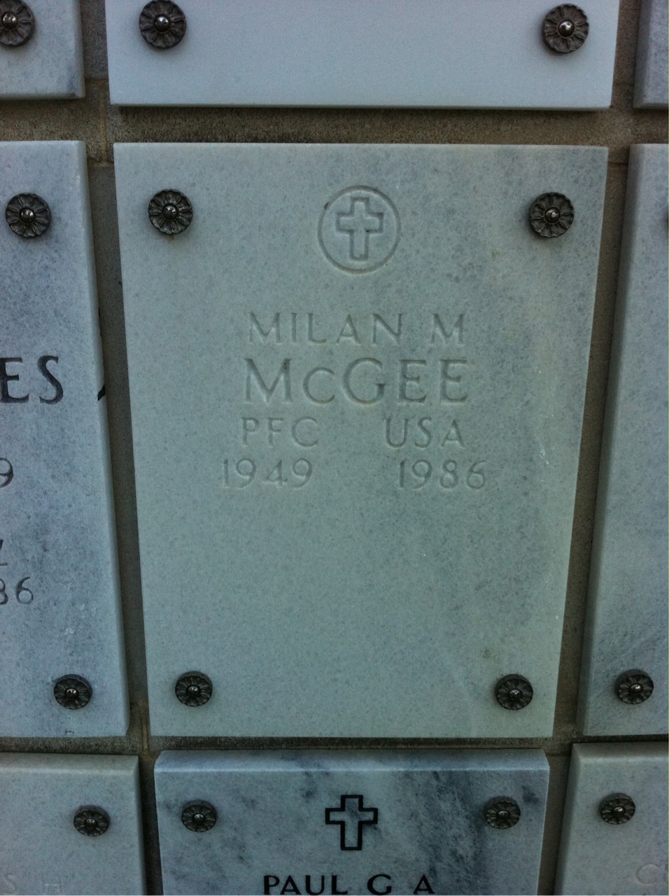 Milan M Mcgee