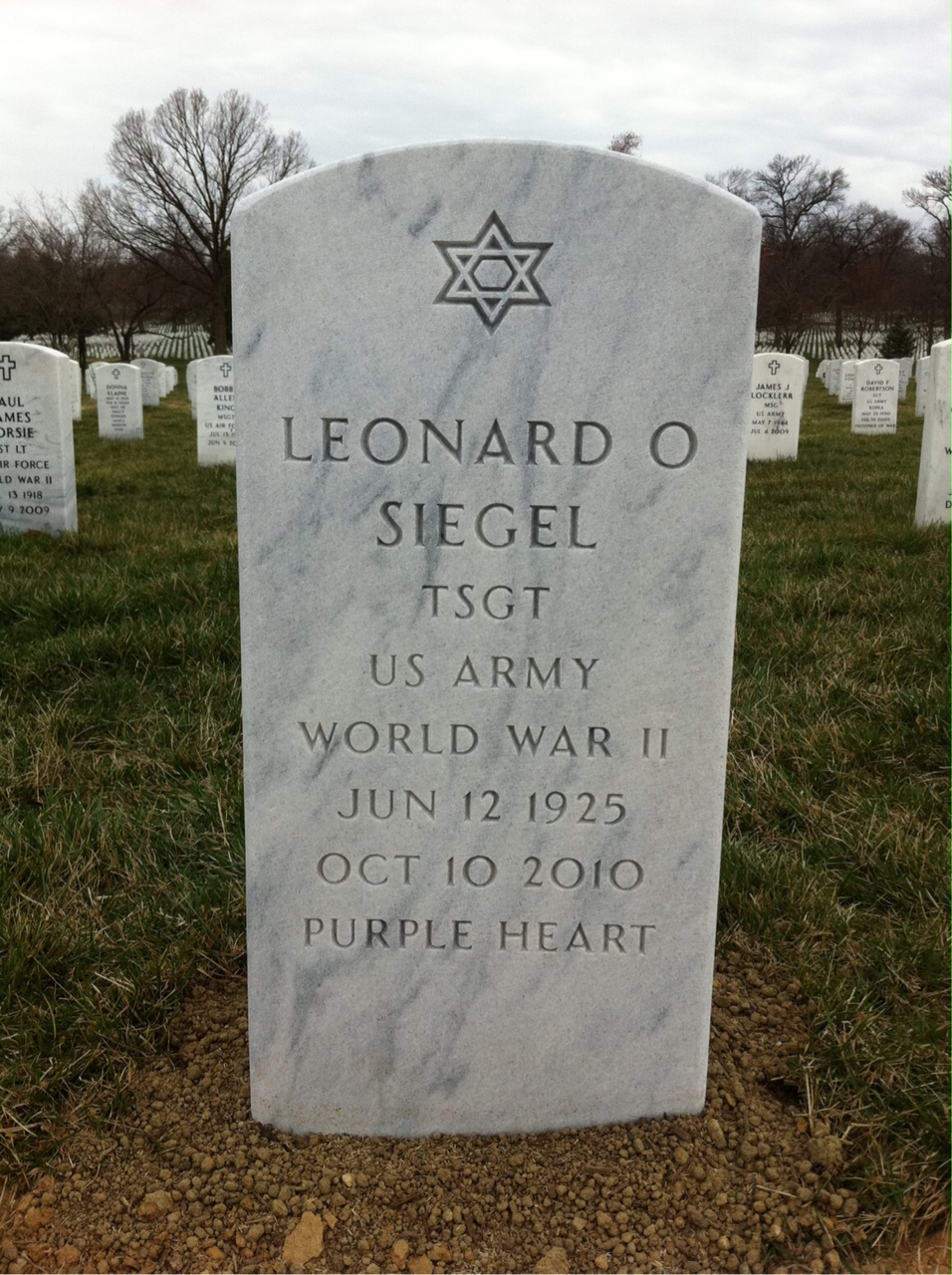 Leonard O Siegel