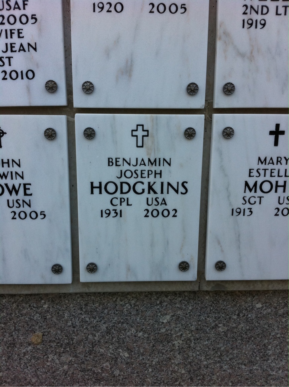 Benjamin Hodgkins