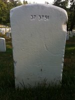 Homer Mcintyre — Headstone Back