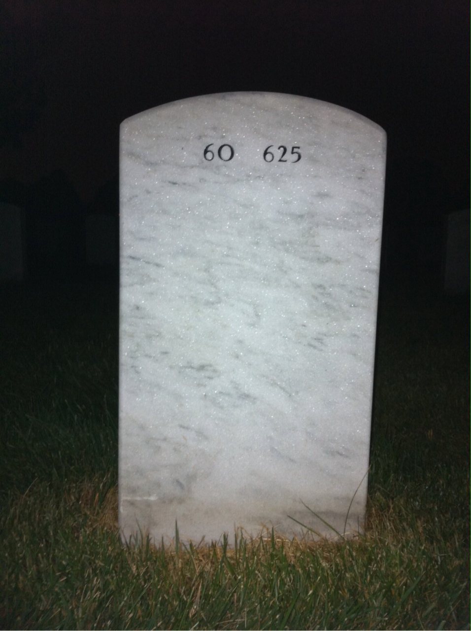 Back of headstone — William Riggs