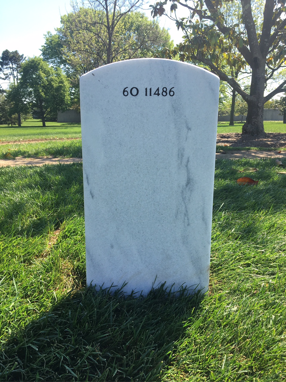 Back of headstone — Ambrocio Broas