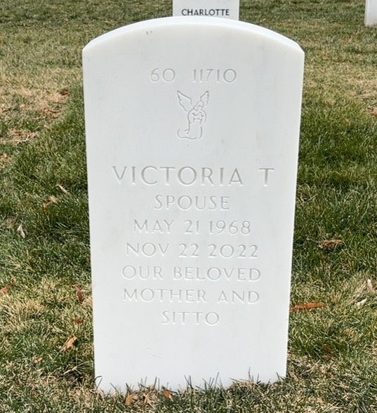 Back of headstone — Scott Bailey