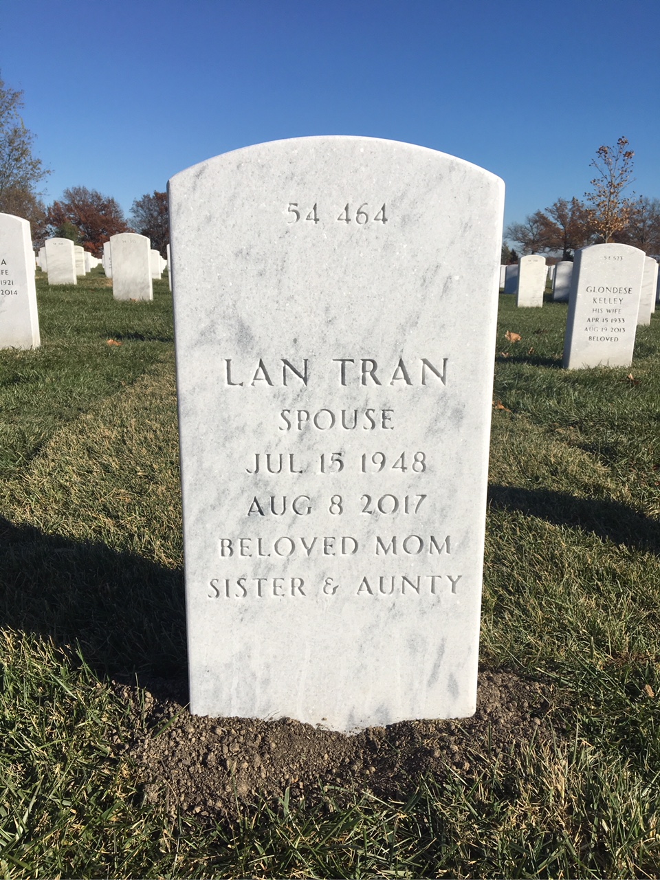 Back of headstone — Walter Edmonds