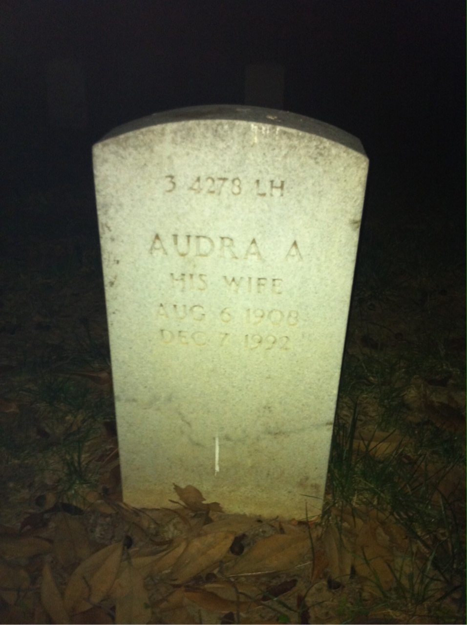 Back of headstone — John Crocicchia