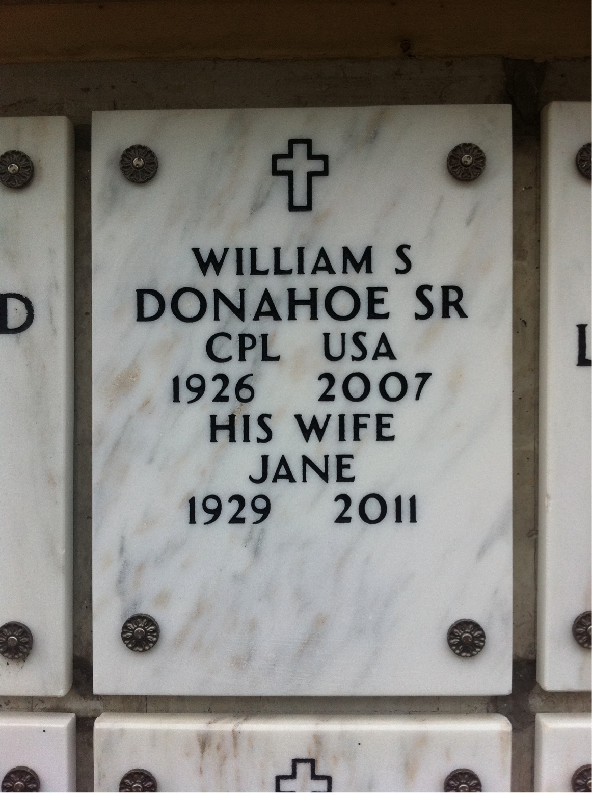 William S Donahoe