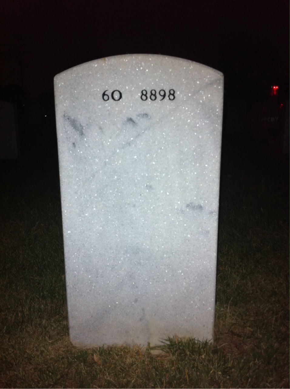 Back of headstone — Alfred Kull