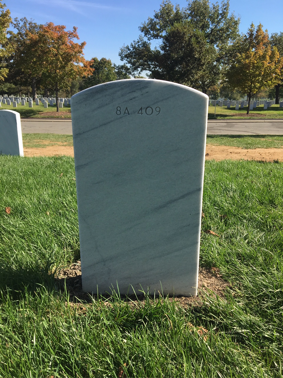 Back of headstone — Richard Breen