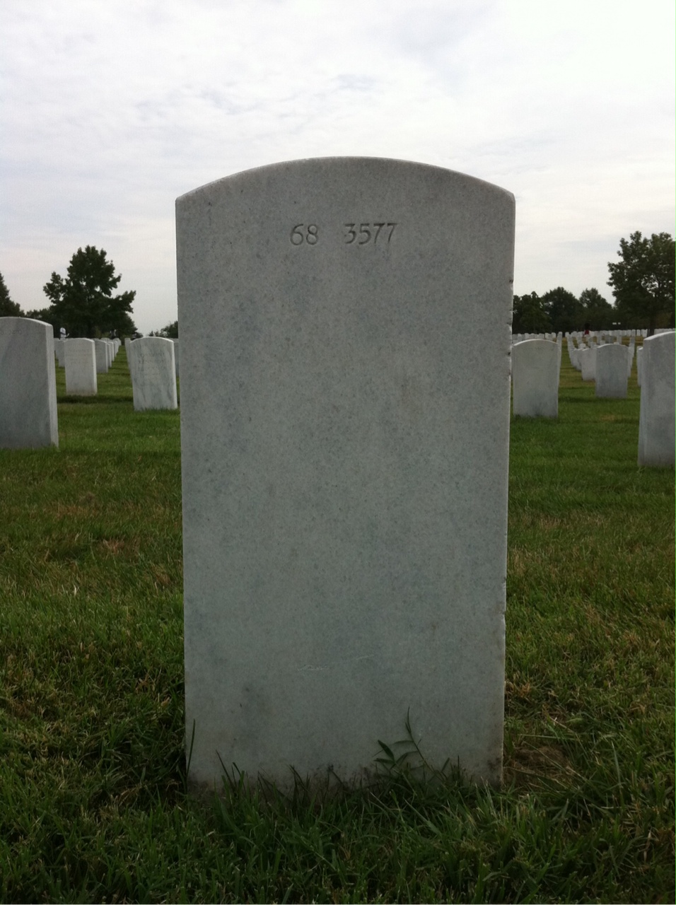 Back of headstone — Manuel Moya