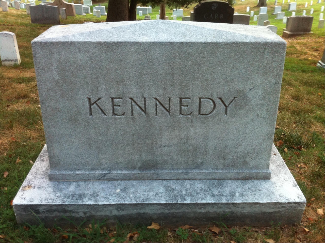 Headstone of John T. Kennedy