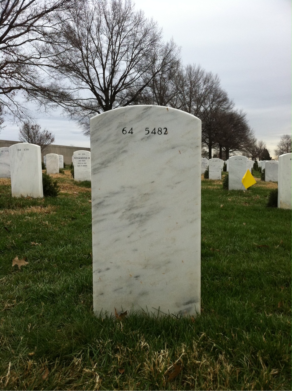 Back of headstone — Steven Hanley