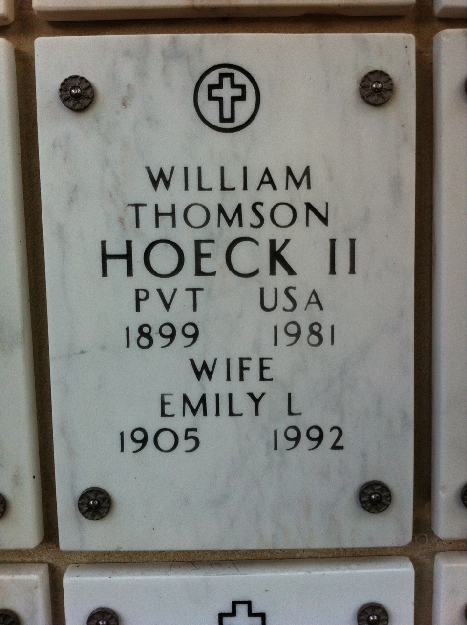William T Hoeck