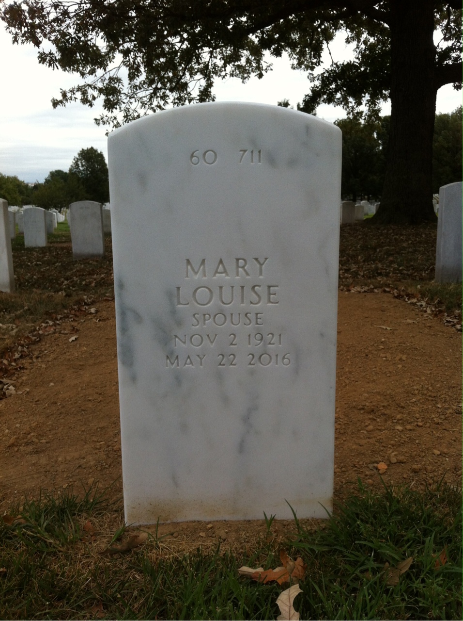 Back of headstone — Robert Eldridge