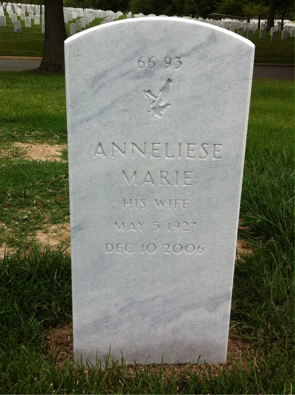Back of headstone — Robert Echard