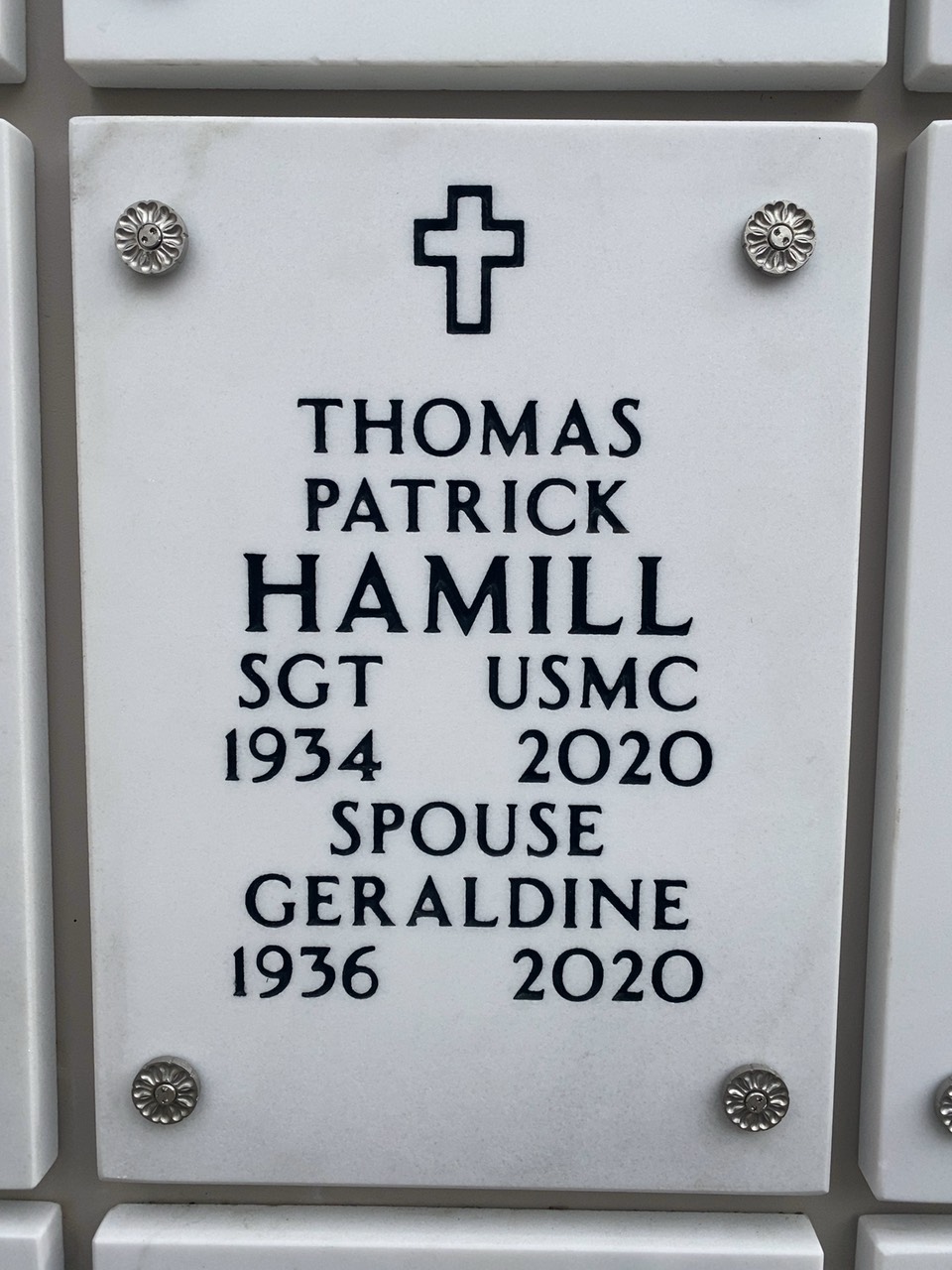 Thomas P Hamill