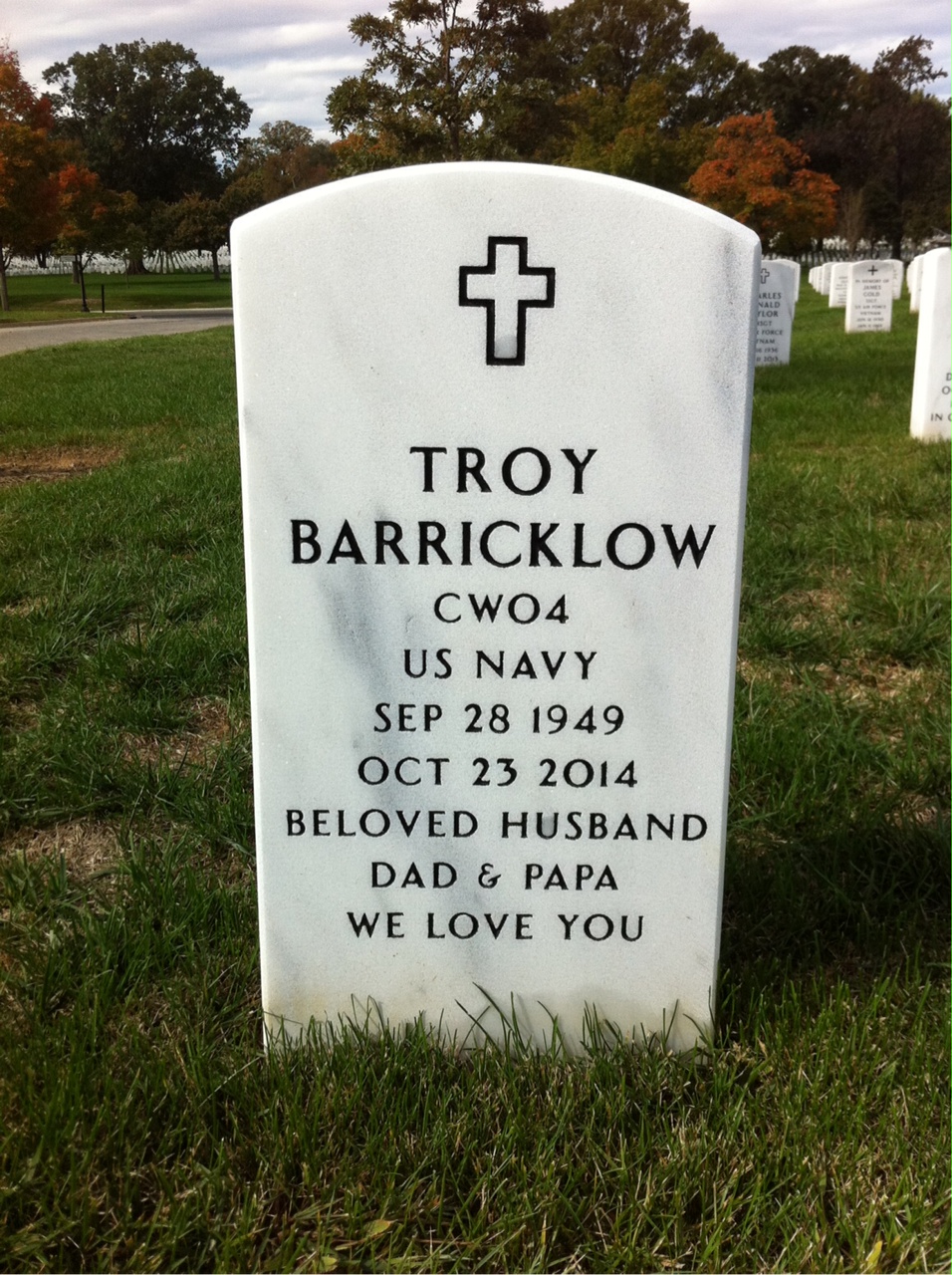 Troy E Barricklow