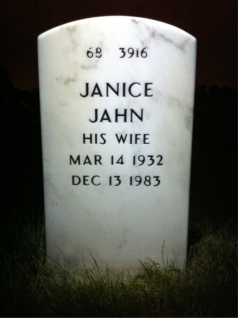 Back of headstone — Robert Goforth