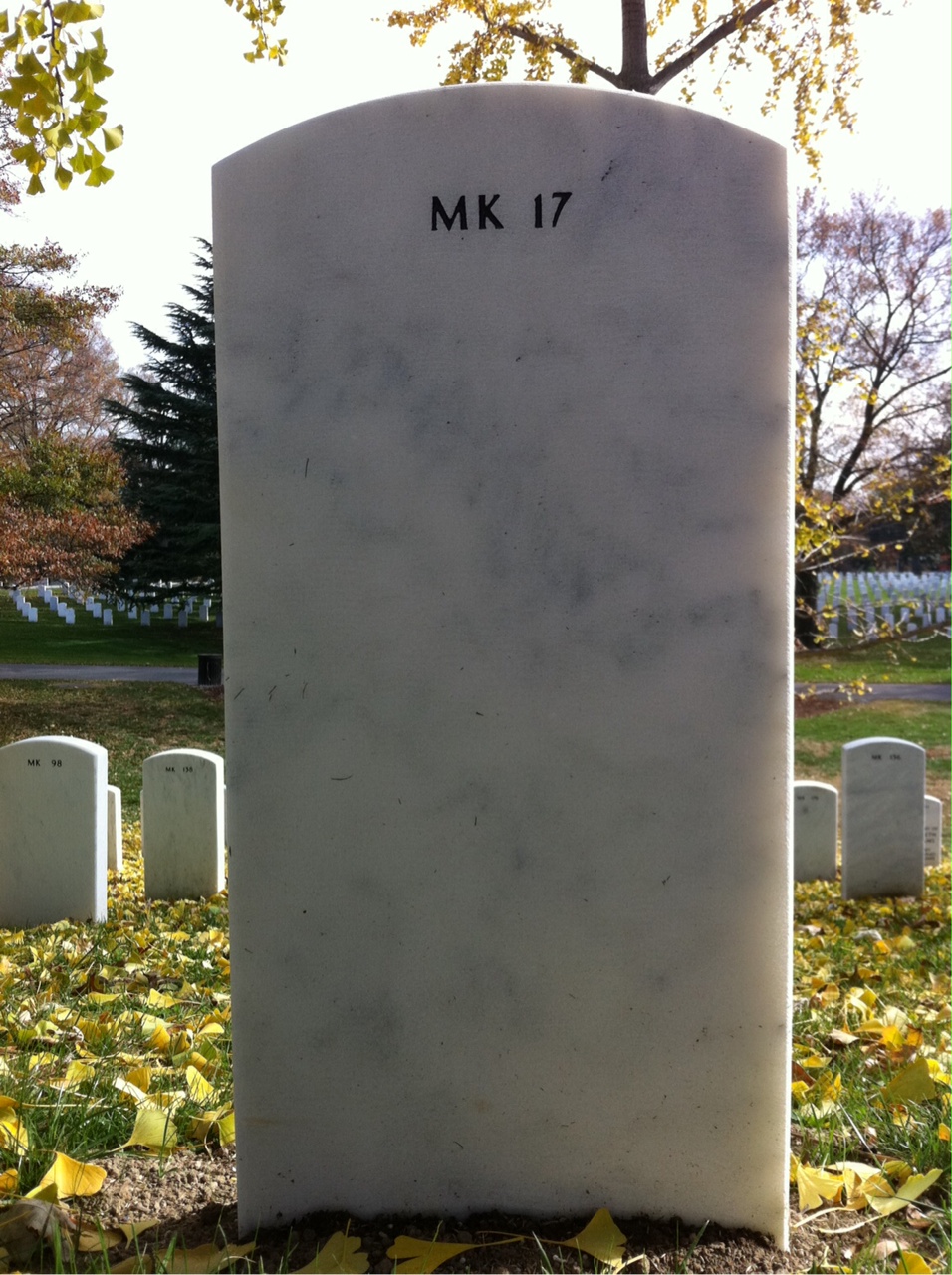 Back of headstone — Stanley Loewenberg