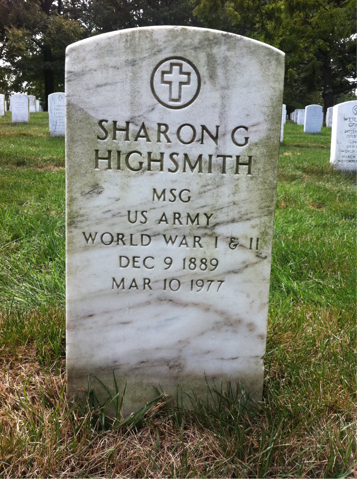 Sharon G Highsmith