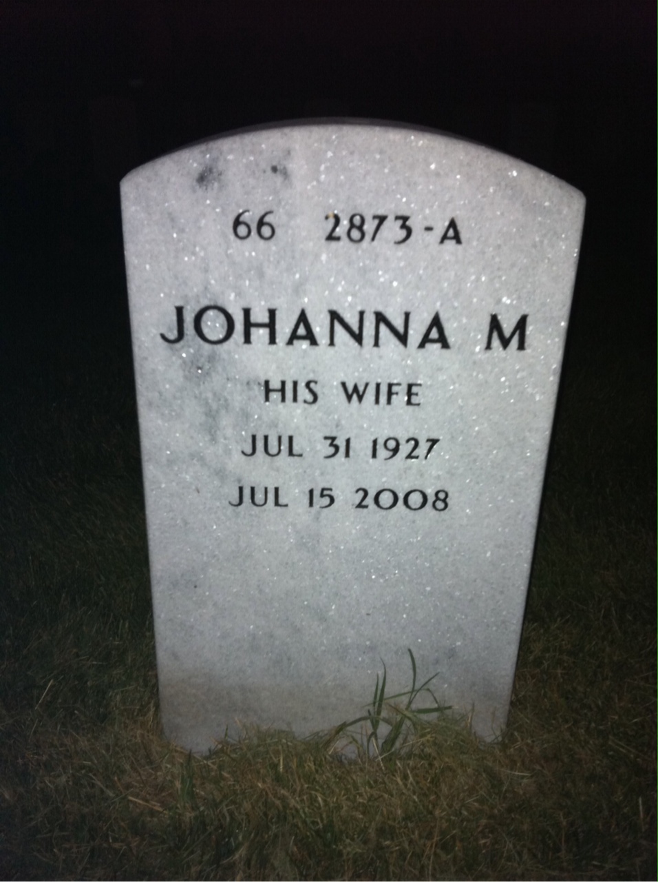 Back of headstone — Edwin Heller