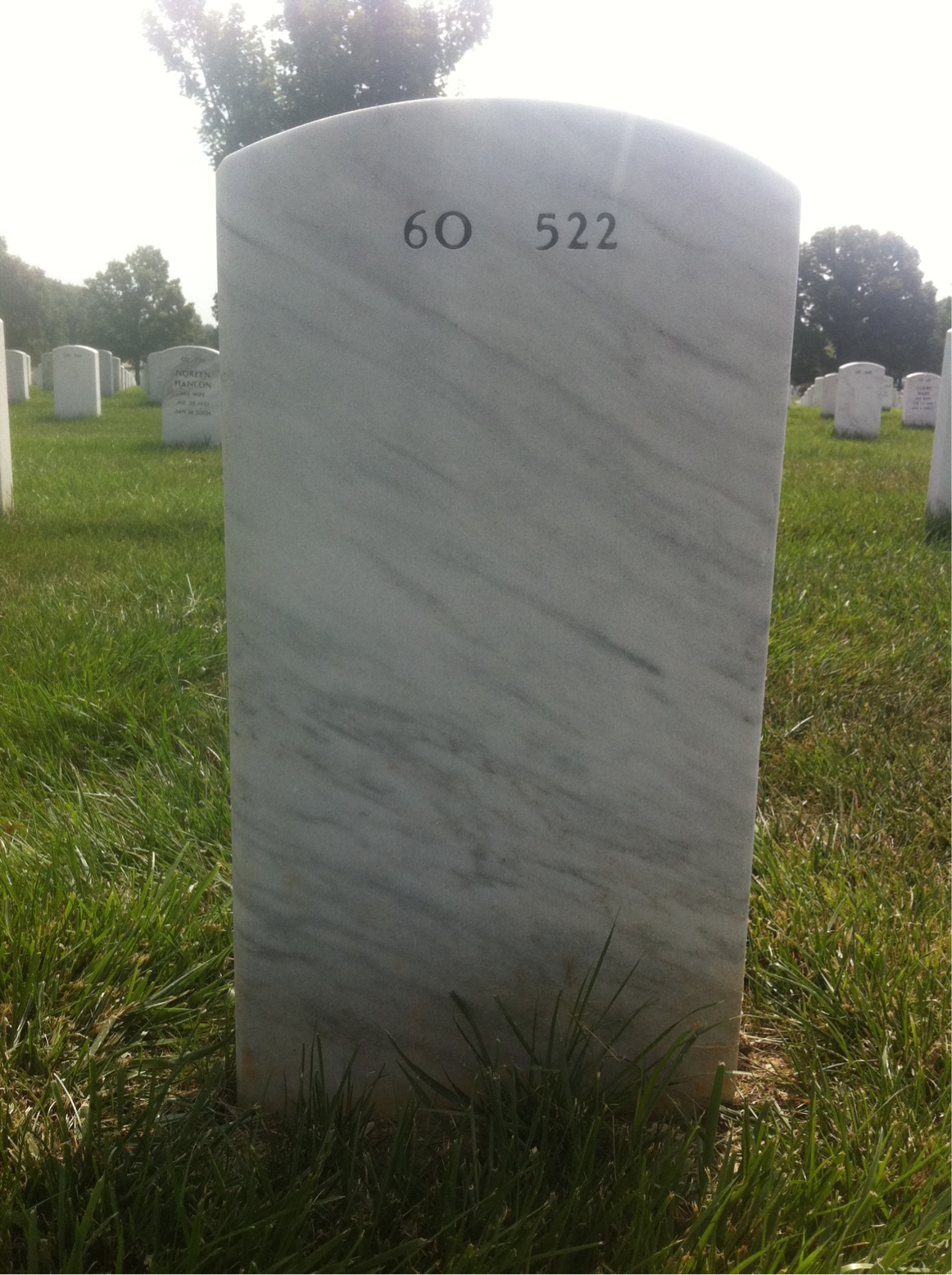 Back of headstone — Edmund Kennedy