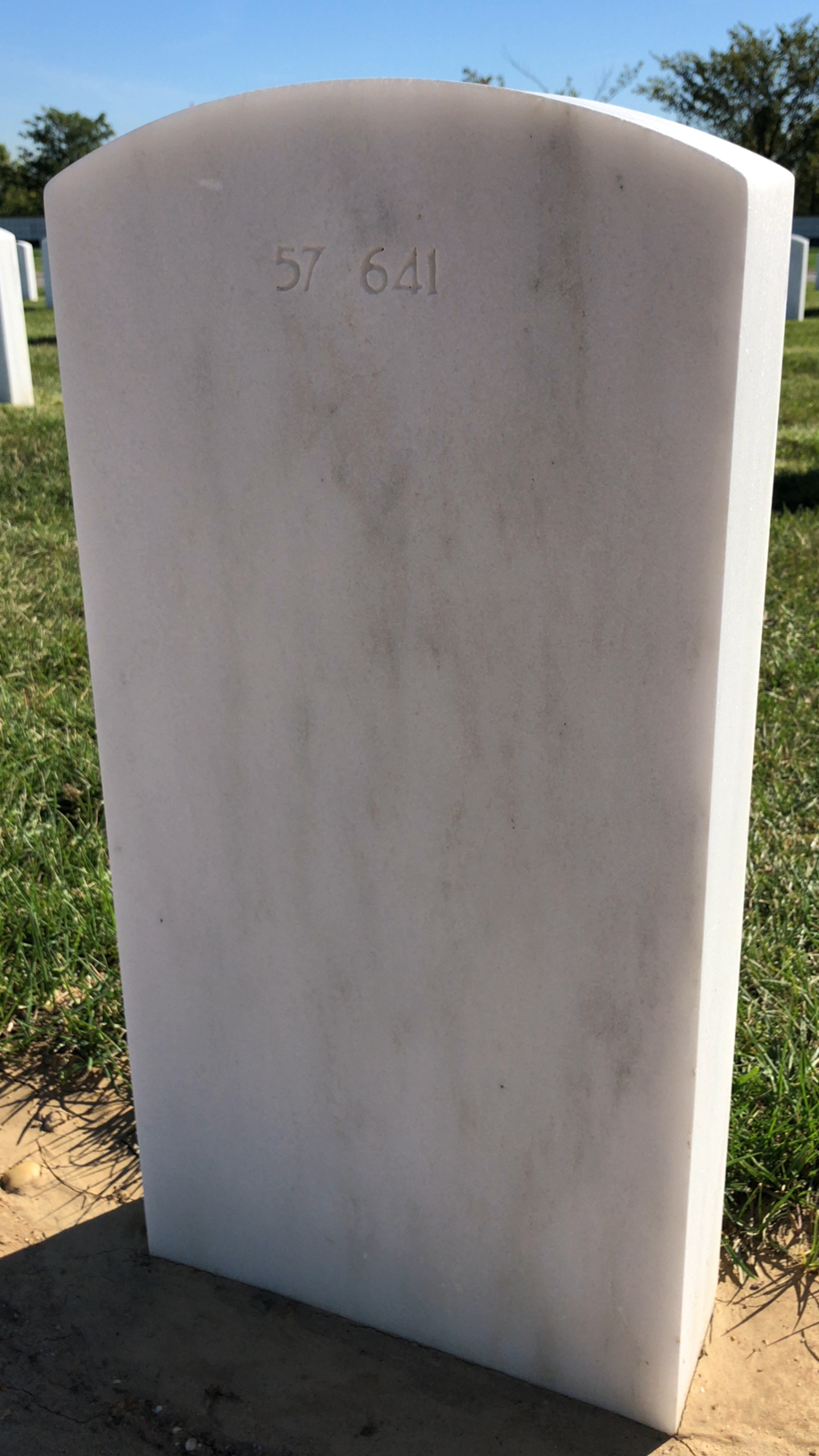 Back of headstone — Sonja Diane Foots