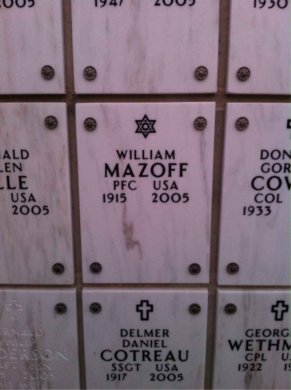 William Mazoff