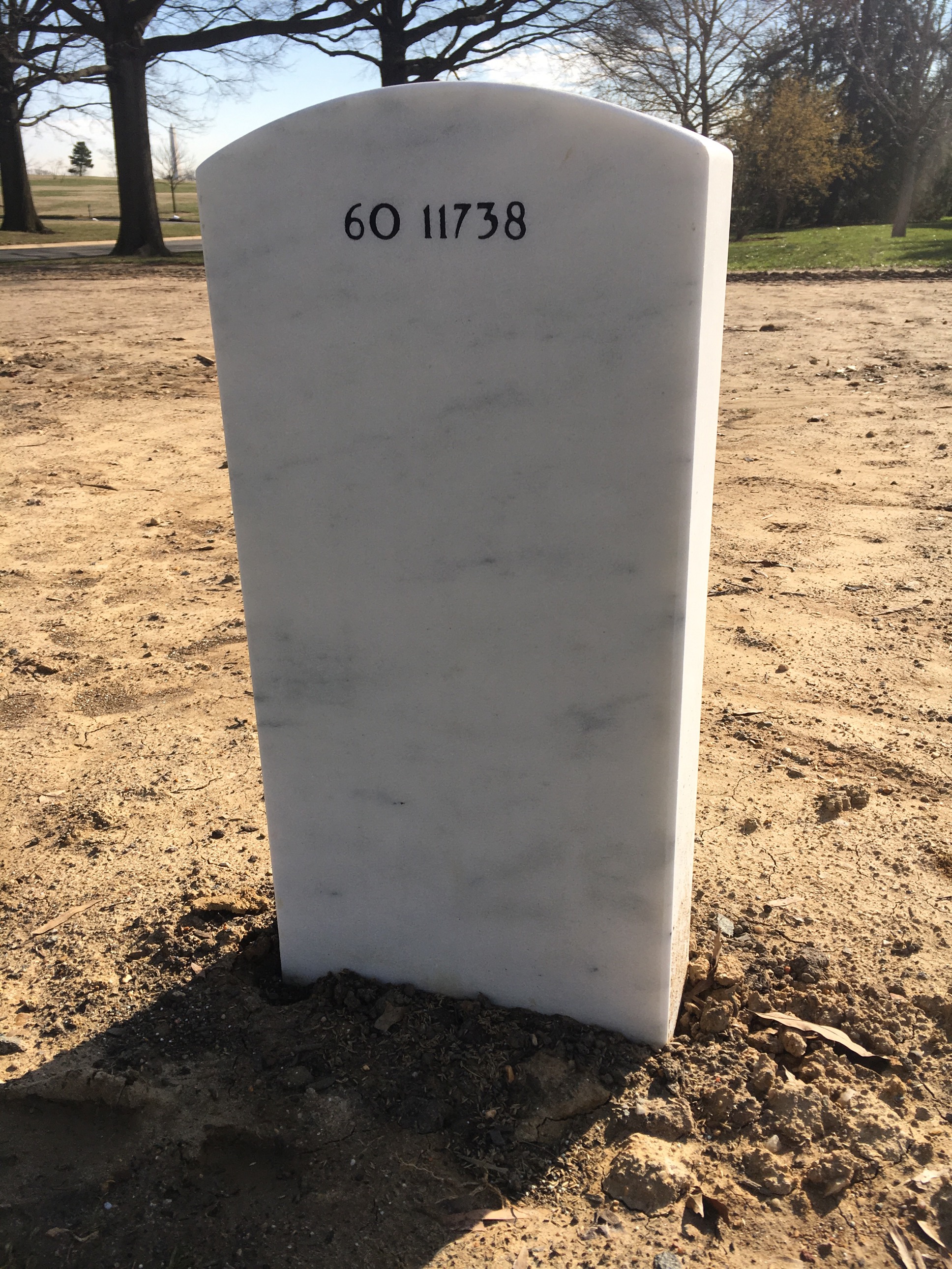 Back of headstone — Paul Joseph Reidy