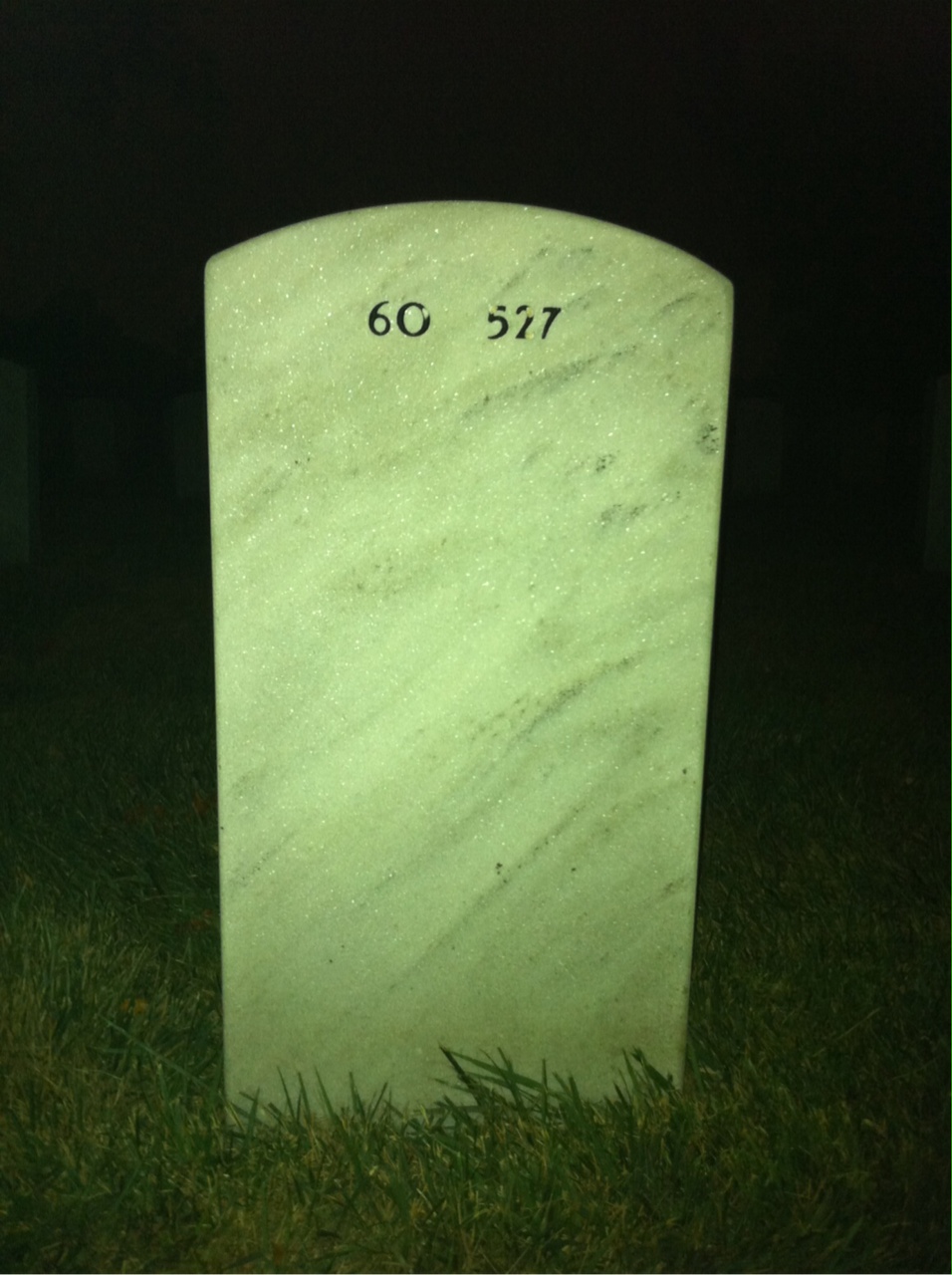 Back of headstone — Lelon Hicks