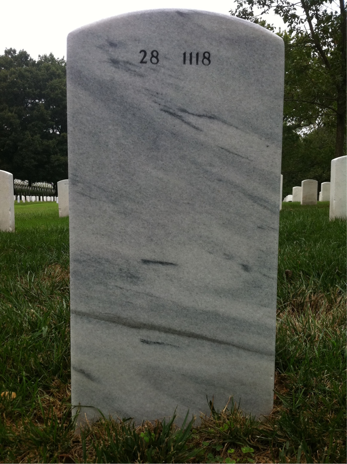Back of headstone — Christian Skoglund