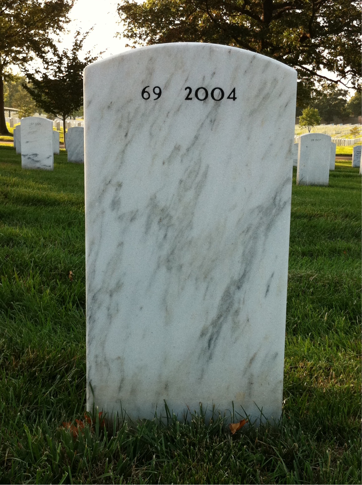 Back of headstone — William Gilmour