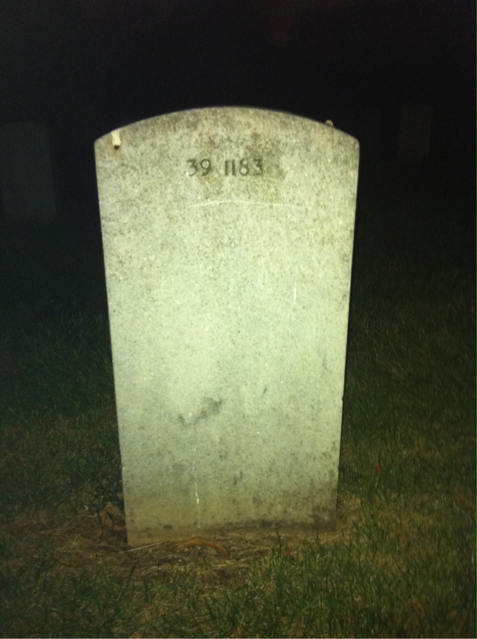 Back of headstone — Elsie Anderson