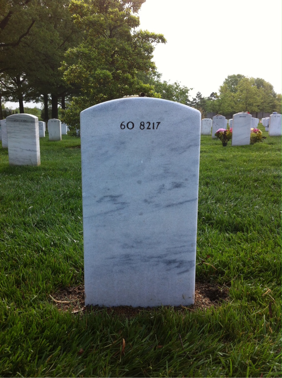 Back of headstone — Ivica Jerak