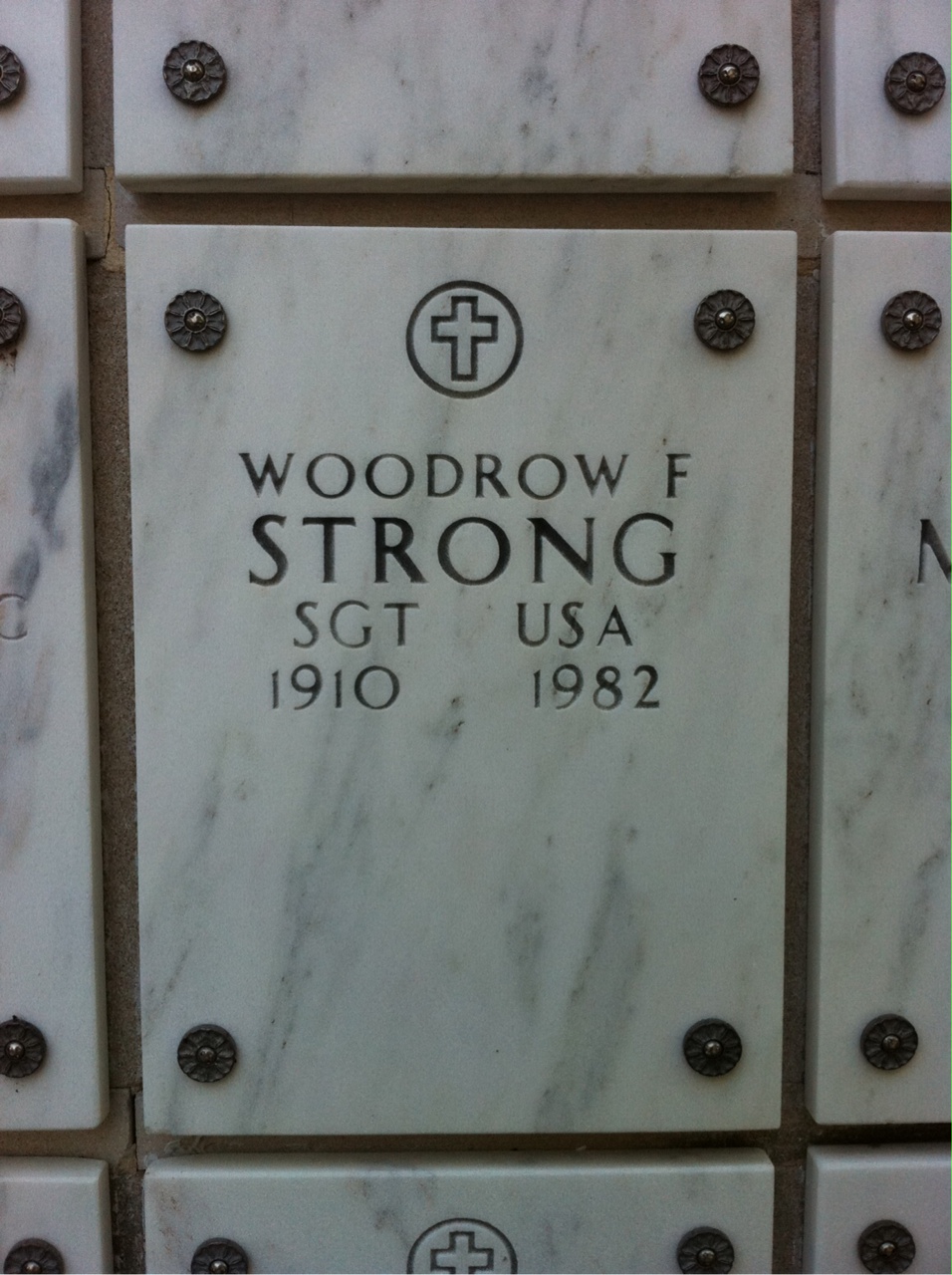 Woodrow F Strong