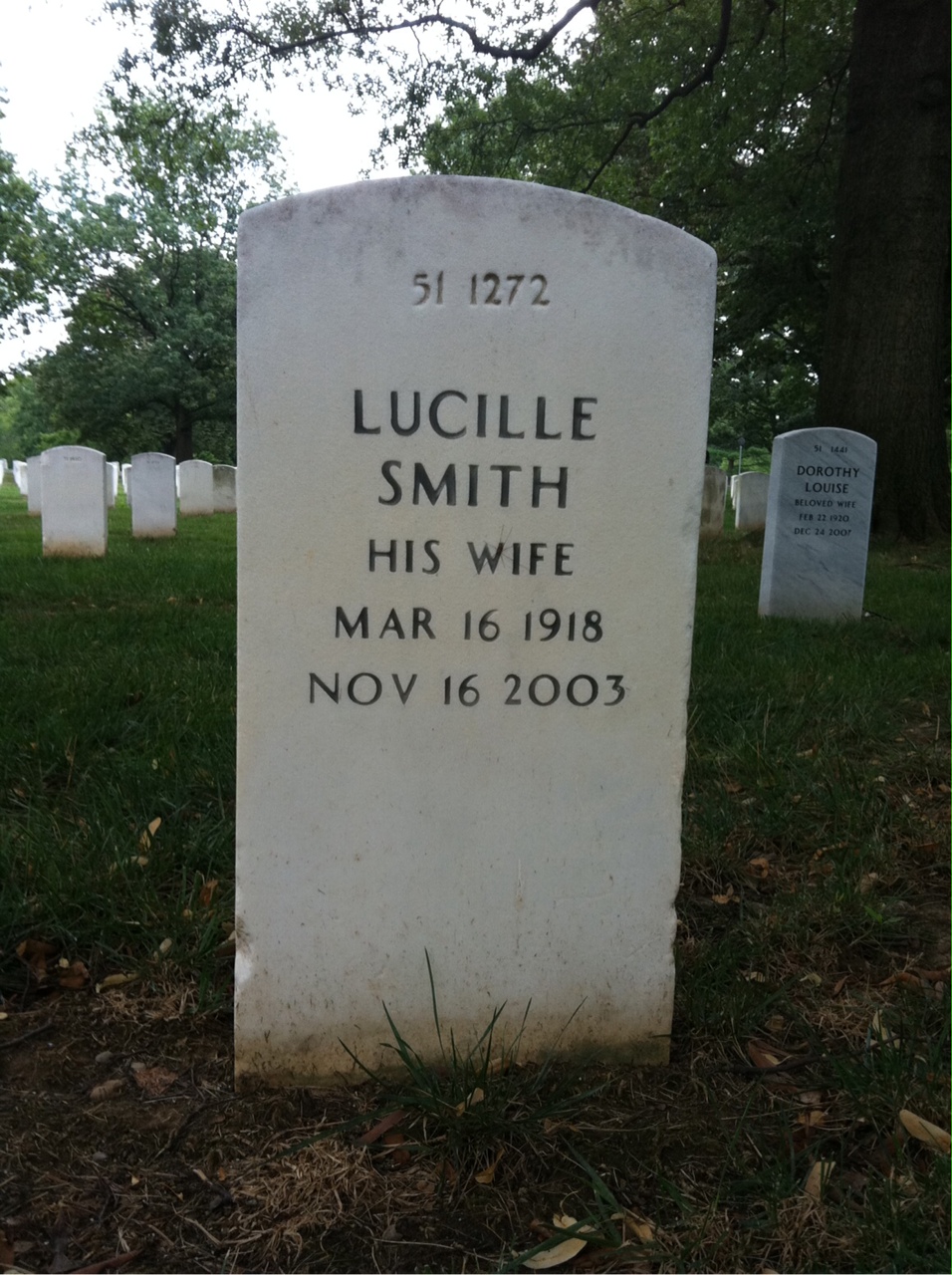 Back of headstone — Darrell Conn