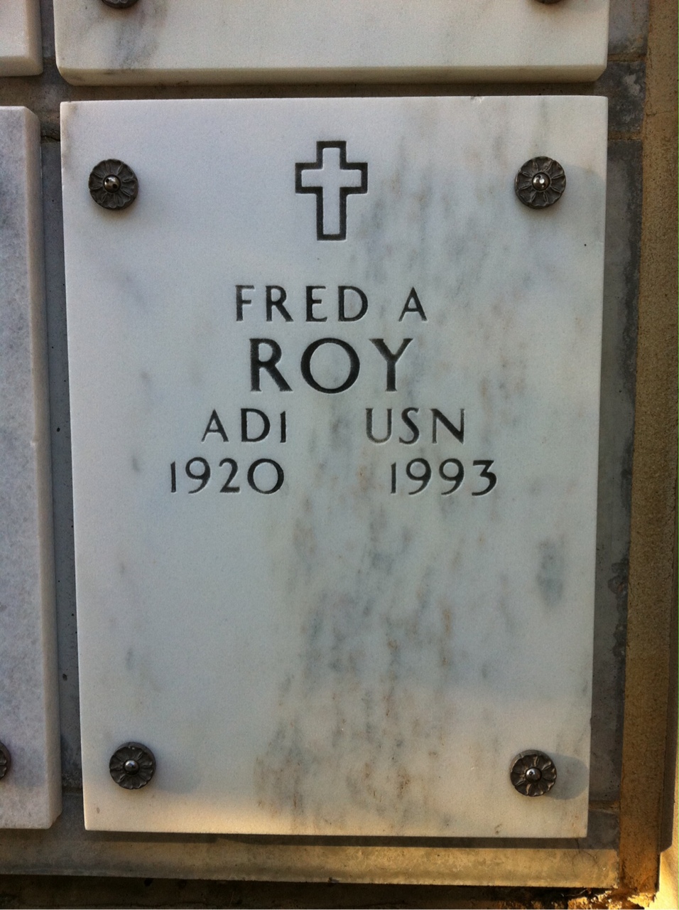 Fred A Roy