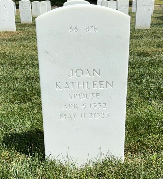 Back of headstone — Robert Mccarthy