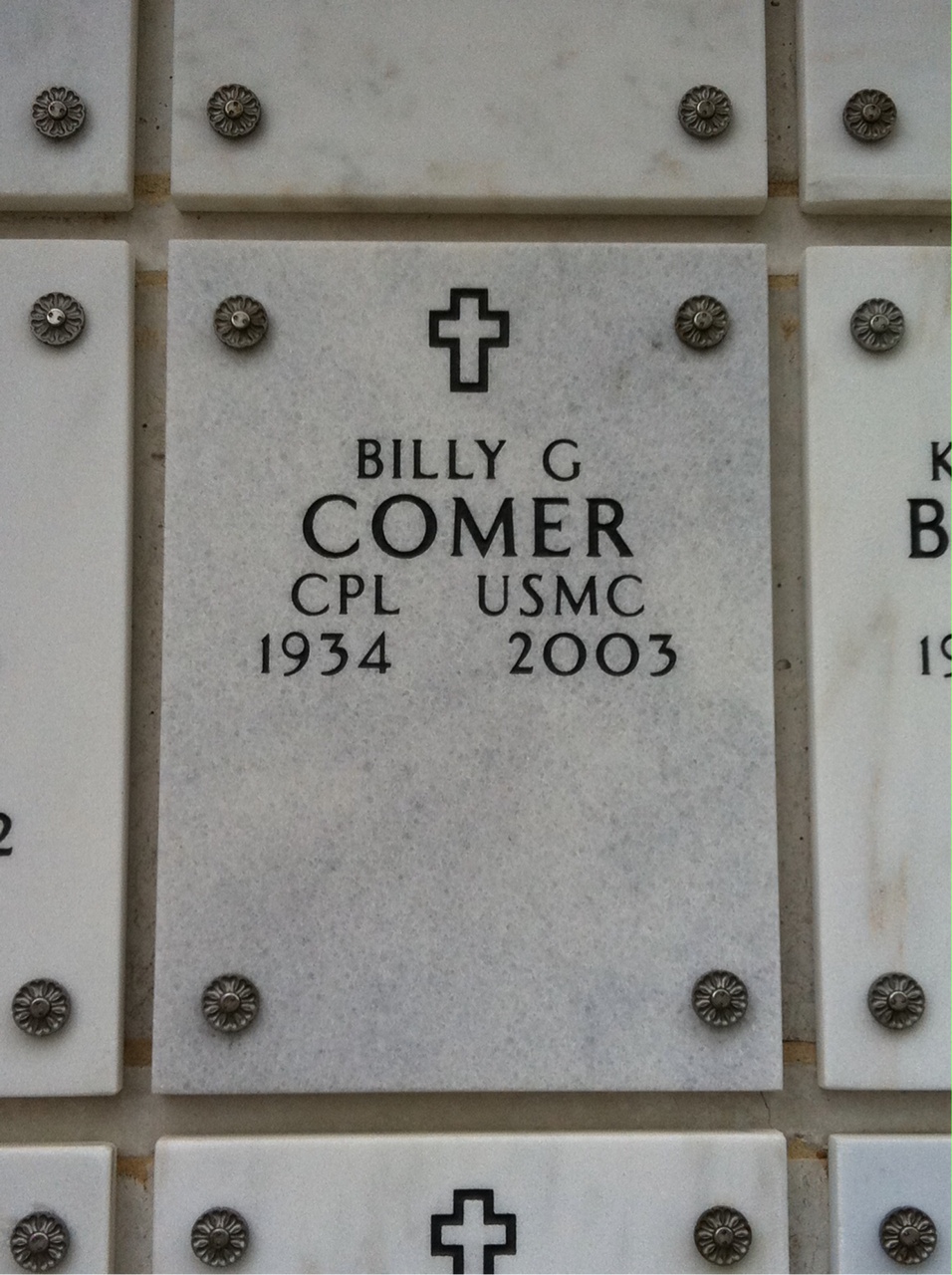 Billy Comer