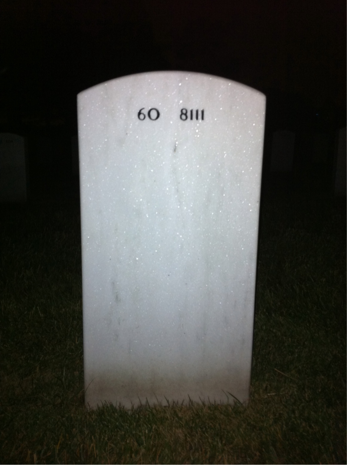 Back of headstone — Taylor Prazynski