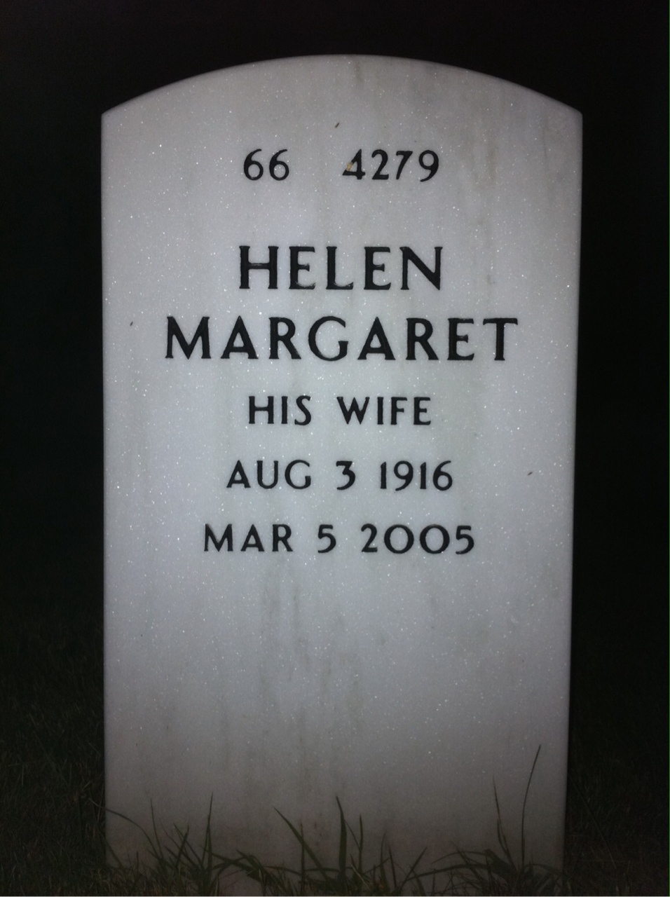 Back of headstone — Thomas Saunders