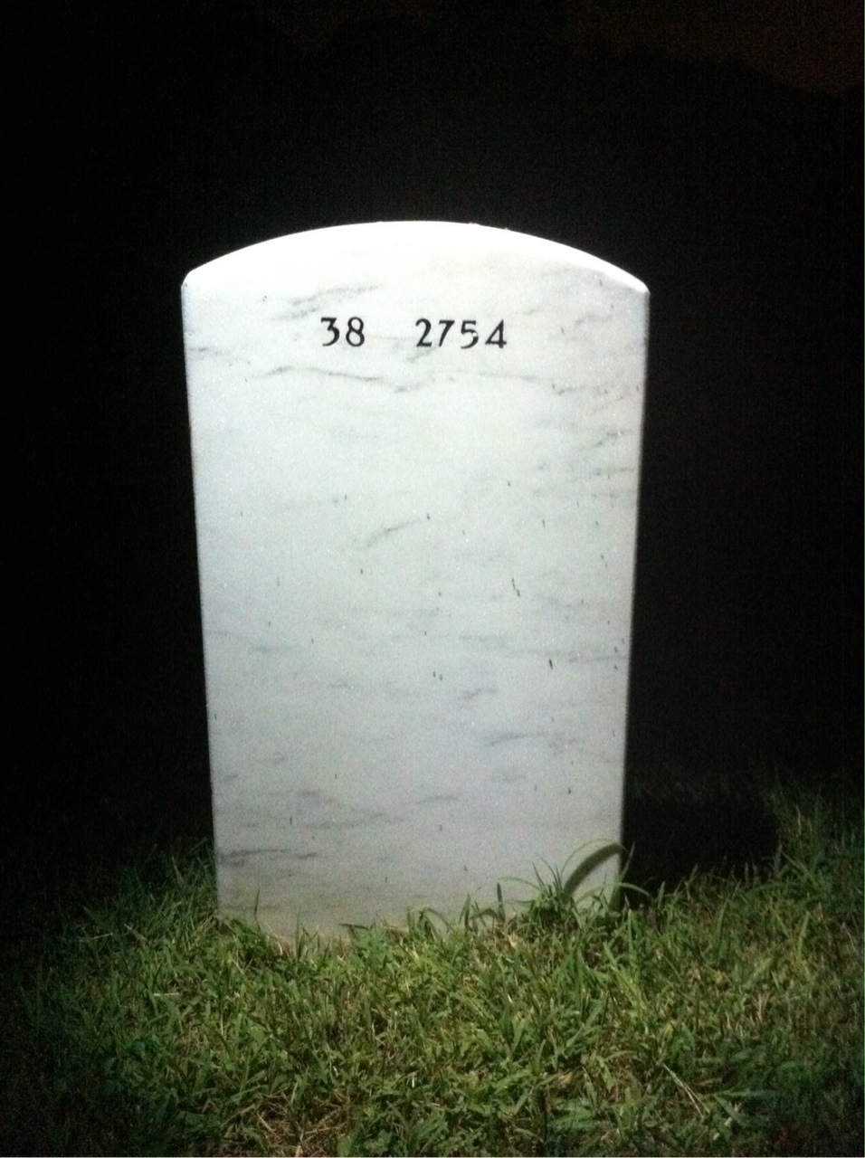 Back of headstone — Raymond Stepnoski