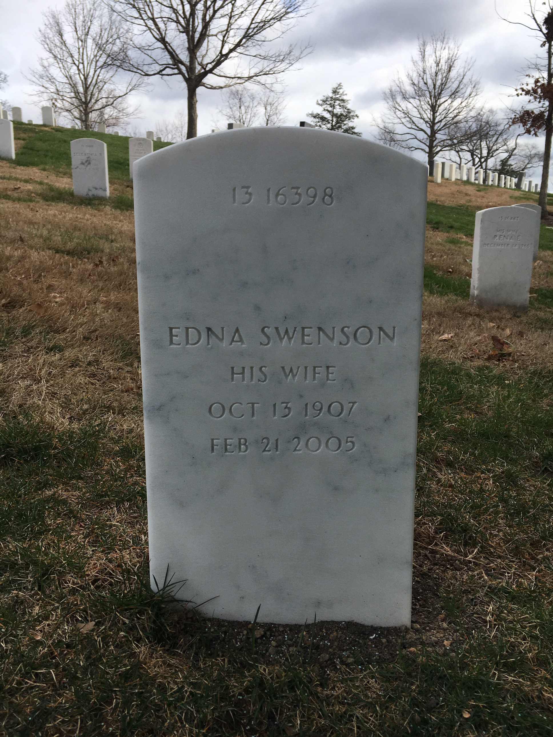 Back of headstone — James Suber