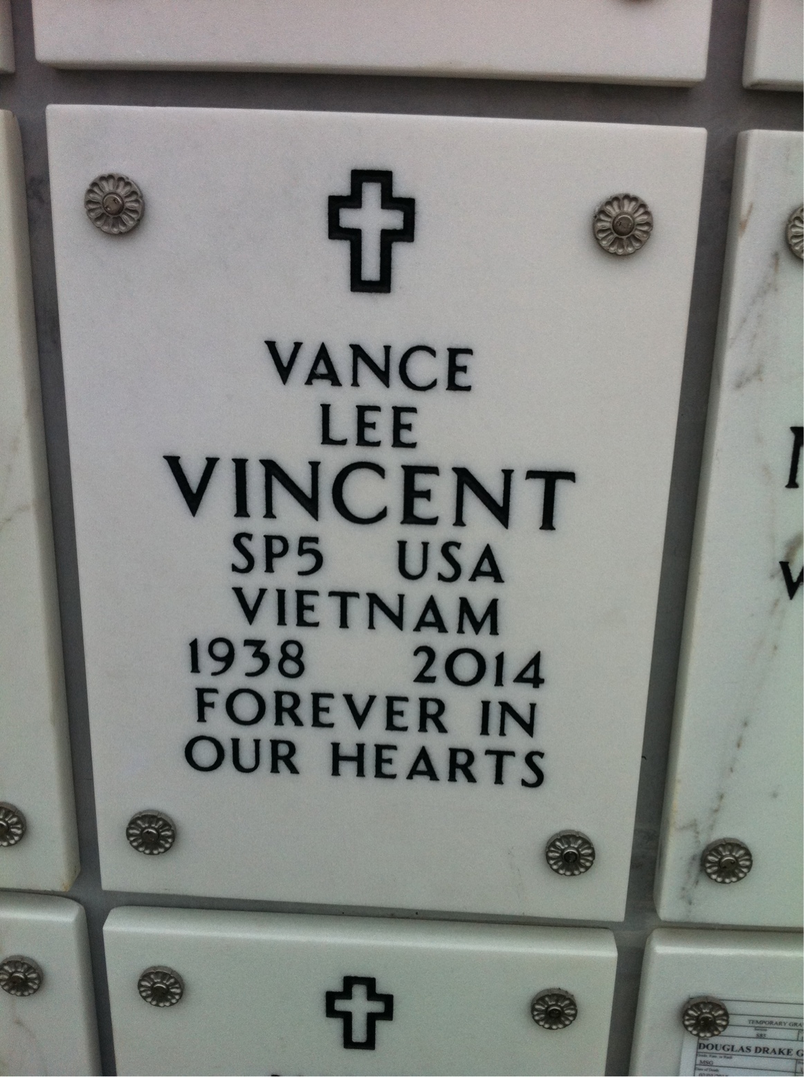 Vance Lee Vincent