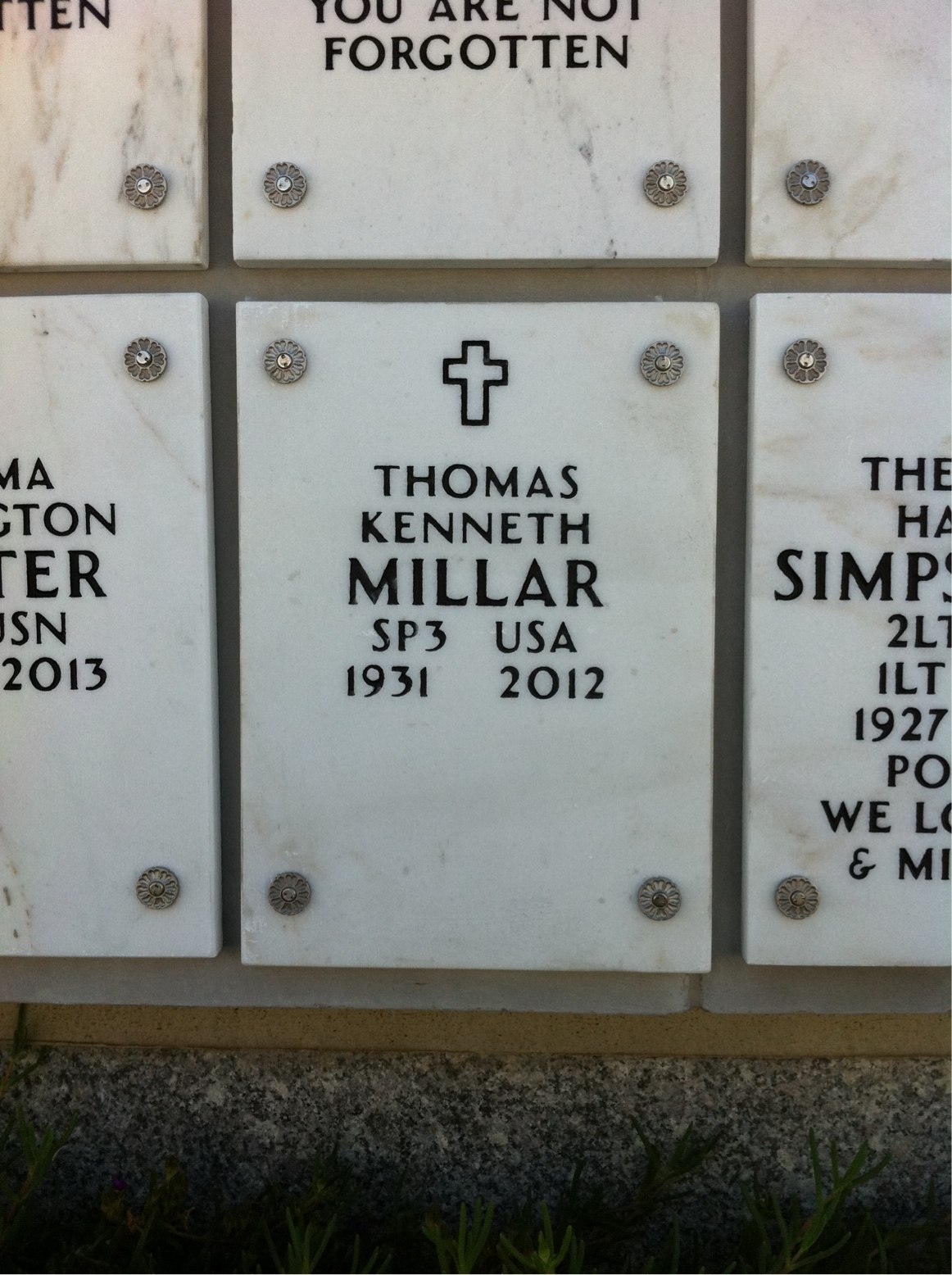 Thomas K Millar